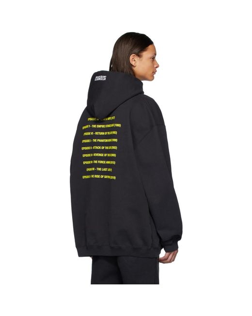 revenge vetements hoodie