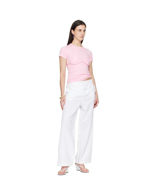 GIMAGUAS White Anna Trousers