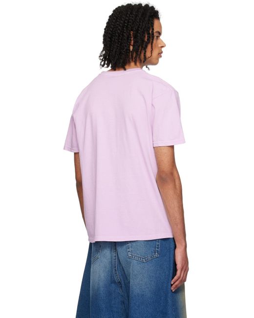 メンズ Kidsuper パープル Thoughts In My Head Tシャツ Purple