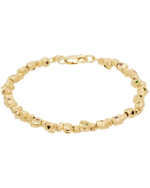 Veneda Carter Black Vc024 Signature Gem Stone Bracelet for men