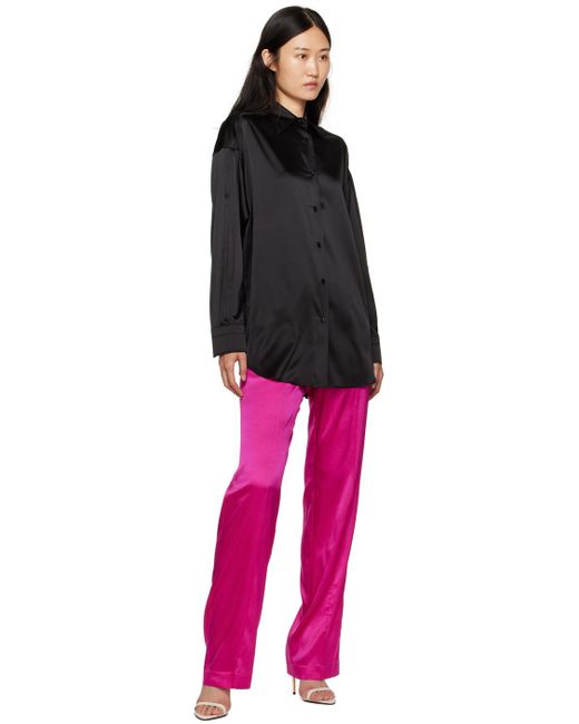 Tom Ford Pink Pinched Seam Lounge Pants