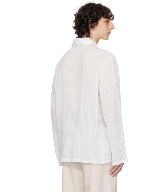Our Legacy White Off- Haven Jacket for men