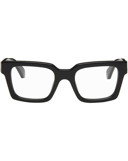 Off-White c/o Virgil Abloh Black Clip-On Sunglasses for men