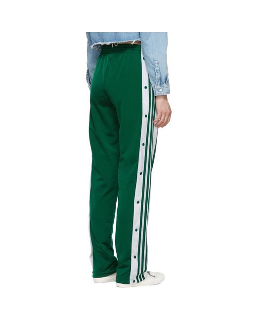 adidas Originals Green Og Adibreak Track Pants | Lyst