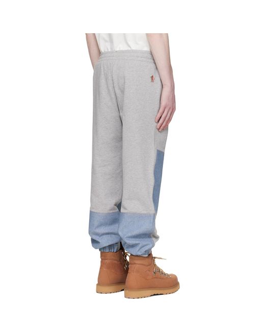 Moncler Multicolor Paneled Sweatpants for men