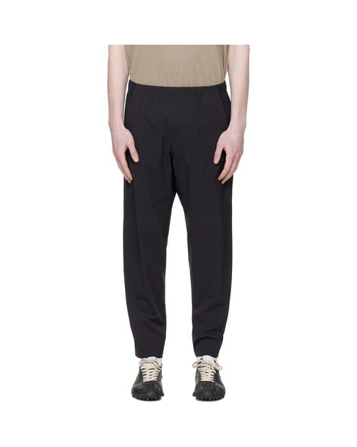 Veilance Black Secant Comp Track Pants for men