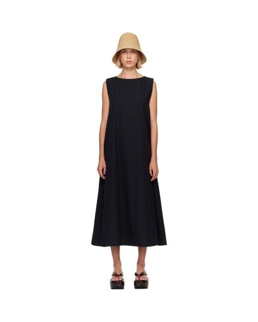 Baserange Black Tres Maxi Dress
