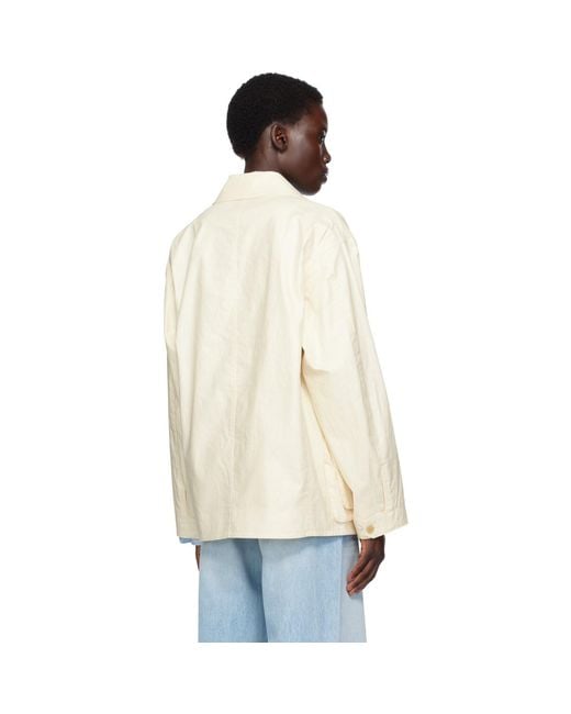 Rag & Bone White Aston Field Jacket