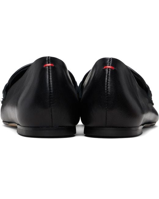 Aeyde Black Alfie Loafers