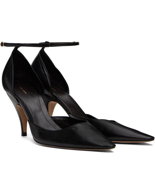 The Row Black Liisa D'Orsay Heels