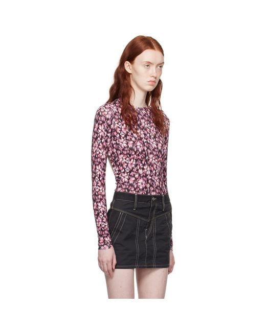 Isabel Marant Red Leonio Blouse