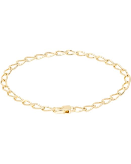 Tom Wood Metallic Arlo Medium Bracelet for men