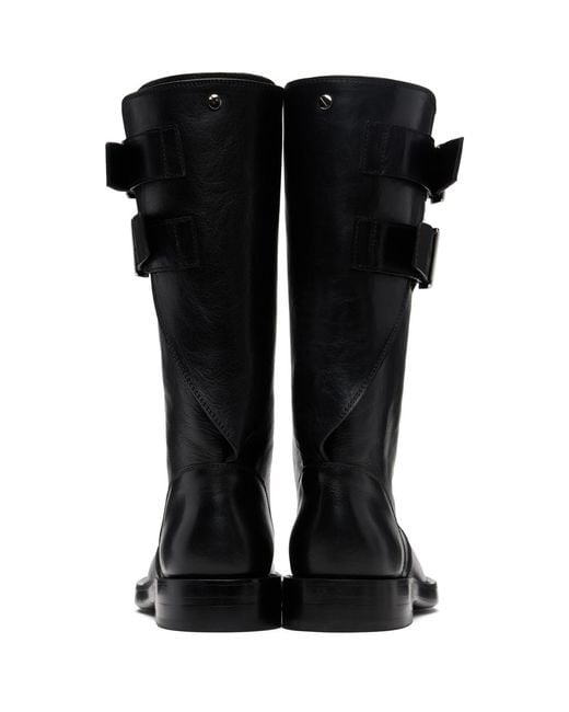 Ann Demeulemeester Black Osmo Boots