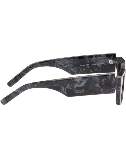 Palm Angels Gray Palm Sunglasses for men
