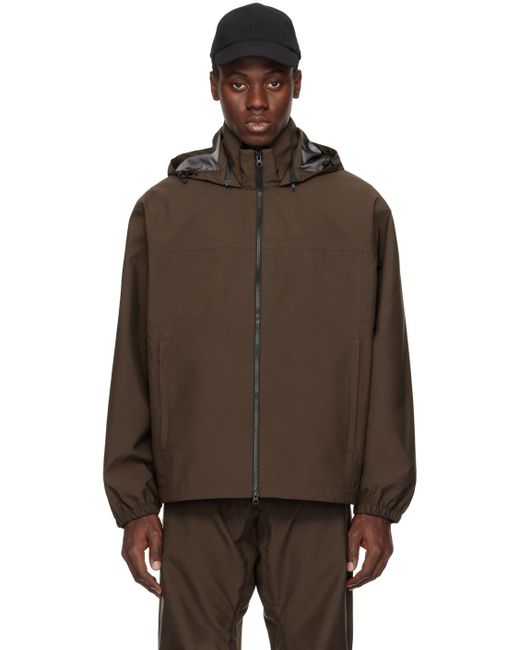 GR10K Brown Hooded Jacket for men