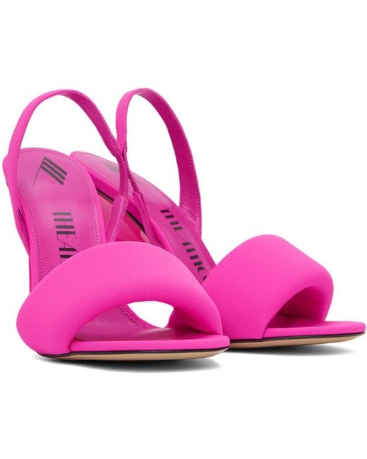 The Attico Pink Rem Sandals