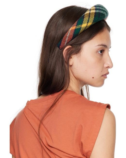 Vivienne Westwood Harris Tweedタータンカチューシャ