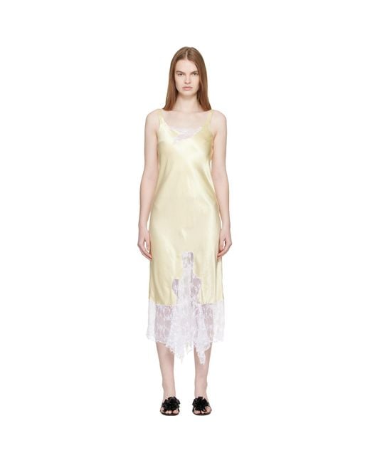 Collina Strada Black Anemone Midi Dress