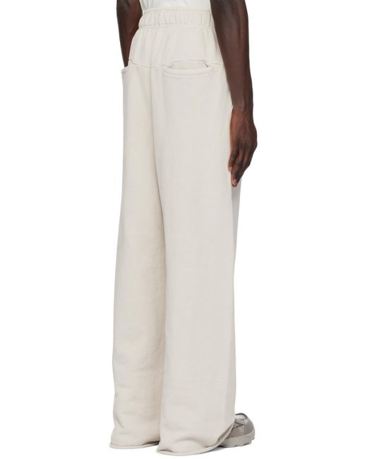 Entire studios Full Sweatpants in Natural for Men | Lyst