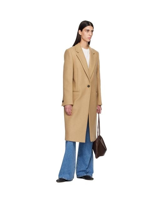 Totême  Blue Classic Winter Coat