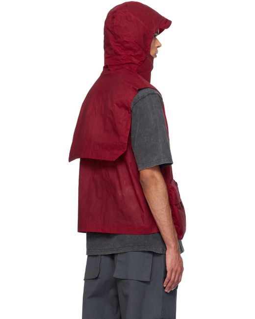 A_COLD_WALL* Red Modular Vest for men