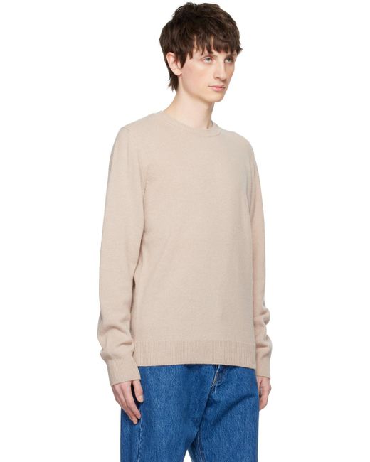 Norse Projects Blue Khaki Sigfred Sweater for men