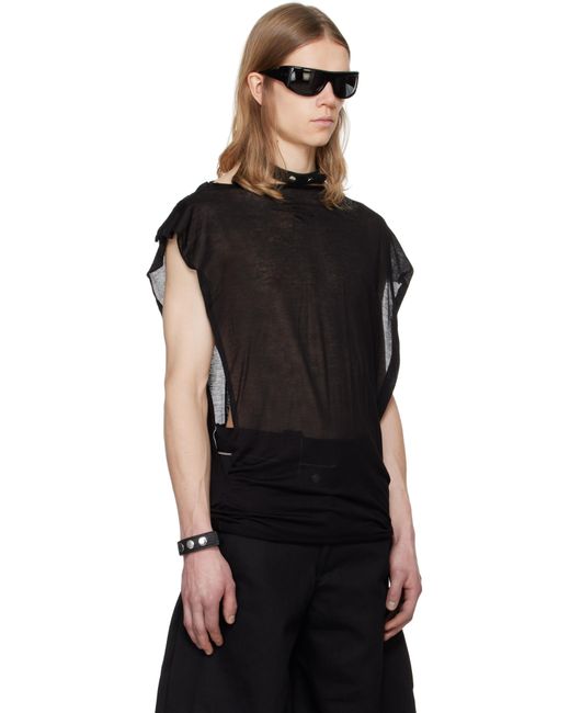 メンズ SWAMPGOD Ssense限定 ブラック Cage トップス Black