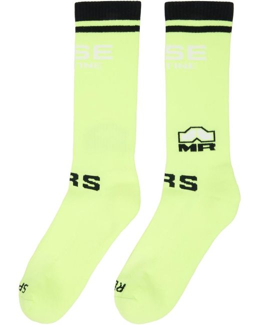 Martine Rose Green Two-pack Socks for men