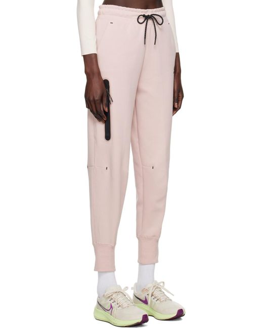 Nike Multicolor Pink Sportswear Tech Lounge Pants