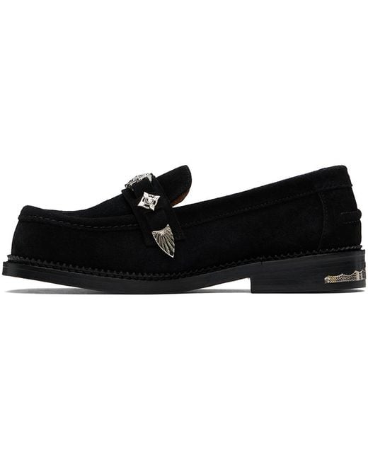 Toga Virilis Black Loafers for men