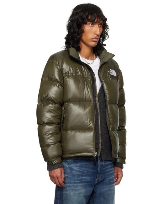 The North Face Black Ssense Exclusive Khaki 1996 Retro Nuptse Down Jacket for men