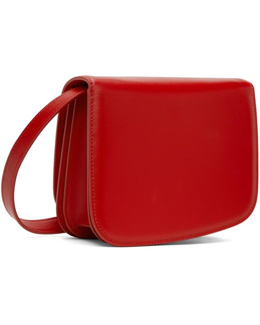 Petit sac à bandoulière fiamma rouge Ferragamo en coloris Red