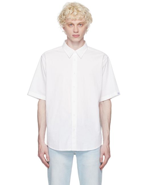 Rag & Bone White Moore Shirt for men