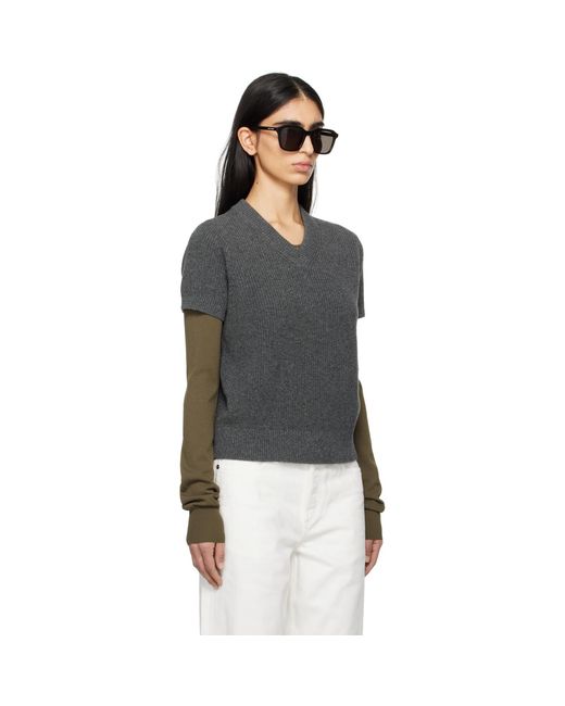 Pull Hotel Gris Still Here en coloris Black