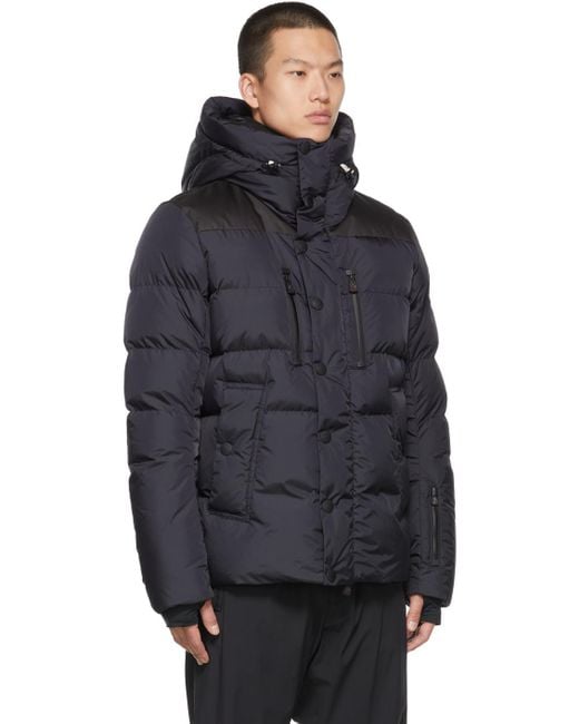 3 MONCLER GRENOBLE Navy Rodenberg Down Jacket in Blue for Men | Lyst UK