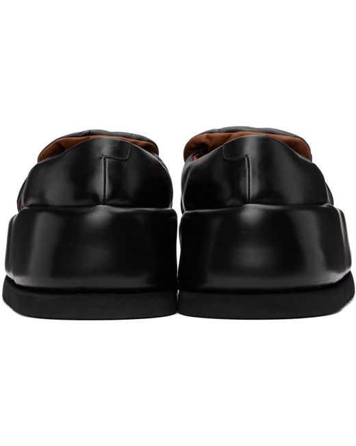 Marsèll Black Bombo Mocassino Loafers for men