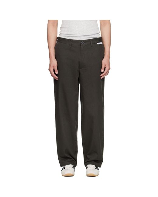 (w)taps Black Wrkt2001 Trousers for men