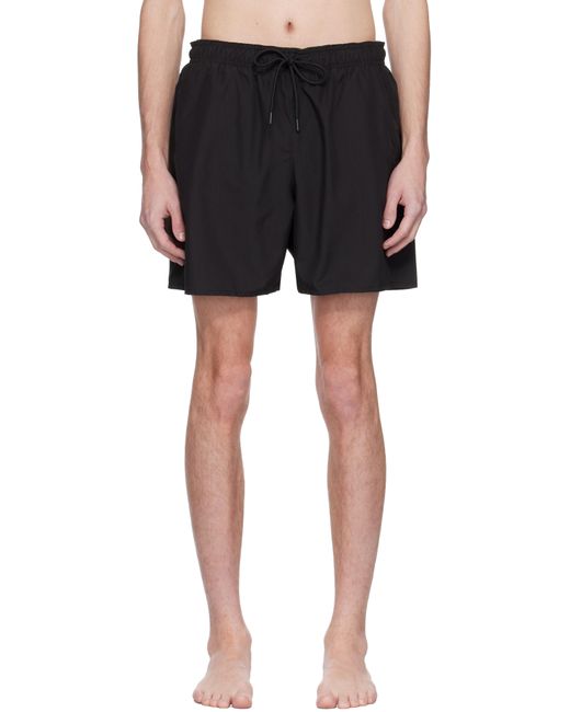 メンズ Lacoste ブラック クイックドライ スイムショーツ Black