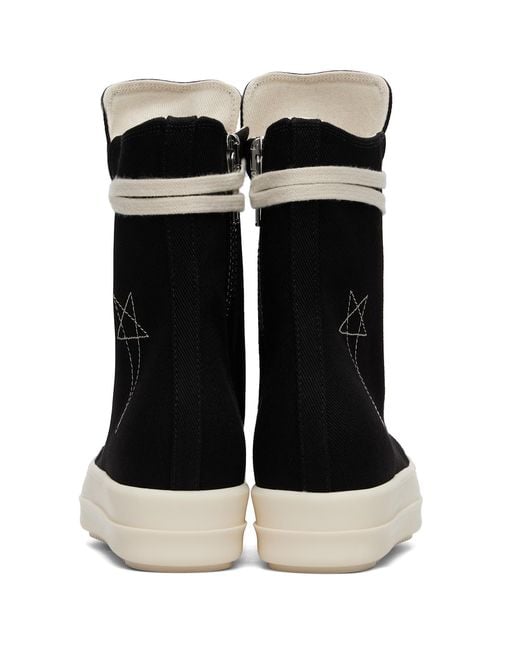 Rick Owens Black Tower Sneaks Sneakers for men