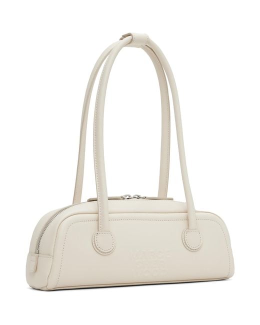 MARGE SHERWOOD White Soft Boston Ew Mini Bag