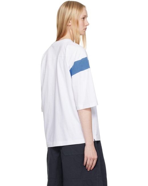 YMC White Triple Skate T-Shirt