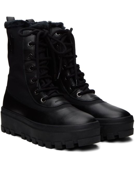 Mackage Black Hero Boots for men