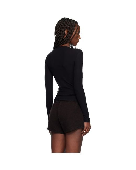 Baserange Black Heart Long Sleeve Tee