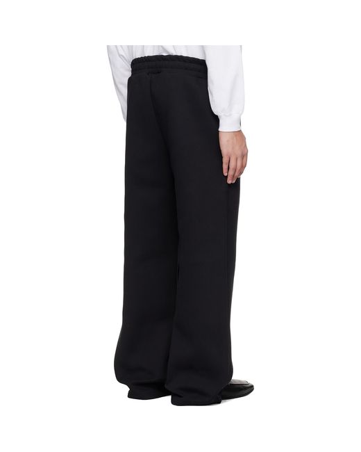 Seventh Black V2 Stacks Sweatpants for men