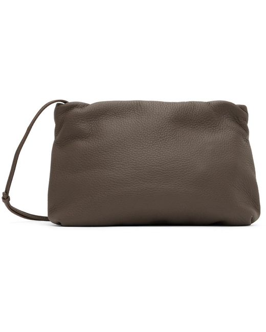 The Row Black Brown Bourse Clutch