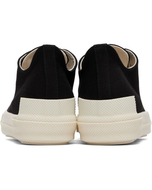 Rick Owens Black Tower Low Sneaks Sneakers for men