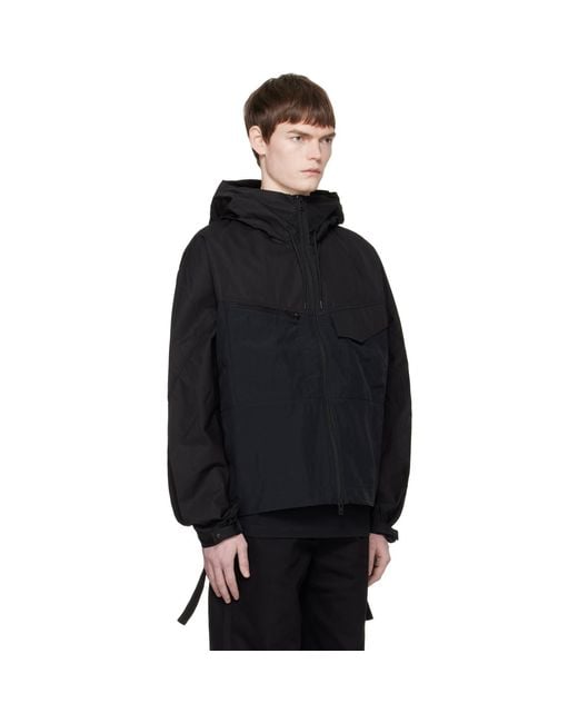 Y-3 Black Field Jacket for men