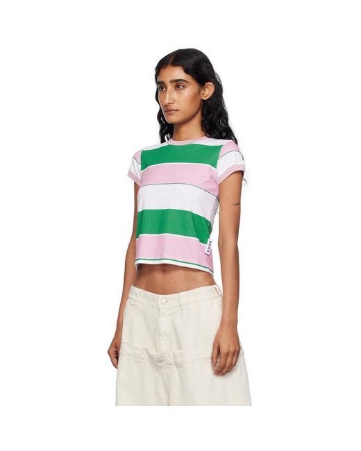 Abra Multicolor Ssense Exclusive Stripes T-Shirt