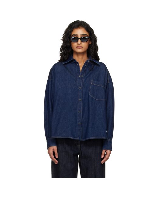 Weekend by Maxmara Blue Foggia Denim Shirt