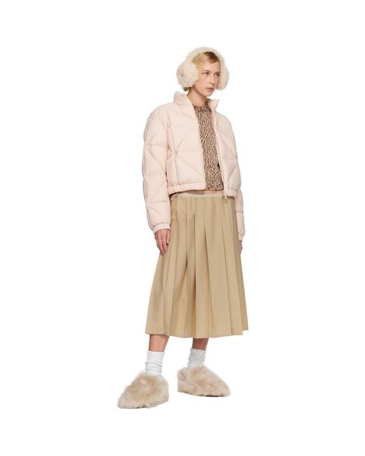 Moncler Natural Anafi Down Jacket